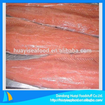 IQF shape frozen salmon fillet with considerable price